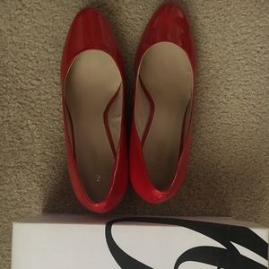 Nine West Patent Leather Wedges